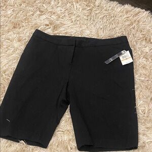 Elegant Black Women's Bermuda Shorts